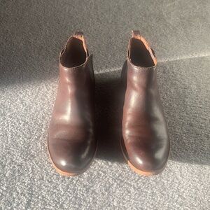 Women’s Kork-Ease ankle boot, brown, size 8M